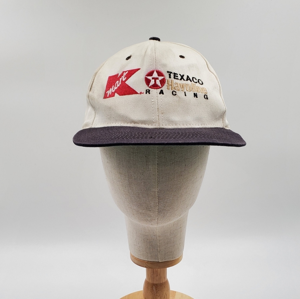 Texaco Havoline Racing Team Advertising Auto Racing Vintage Snap Back Hat
